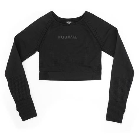 fujimae fw seamless womans crop top